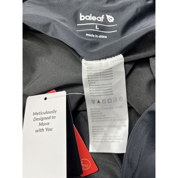 BALEAF Women's High Waisted Swim Skirt/Skort Tankini Bottom/Side Pocket - Picture 6 of 9